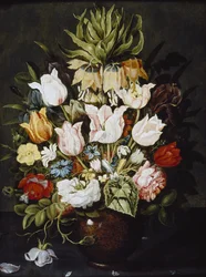 Eine Vase mit Blumen, ca. 1616